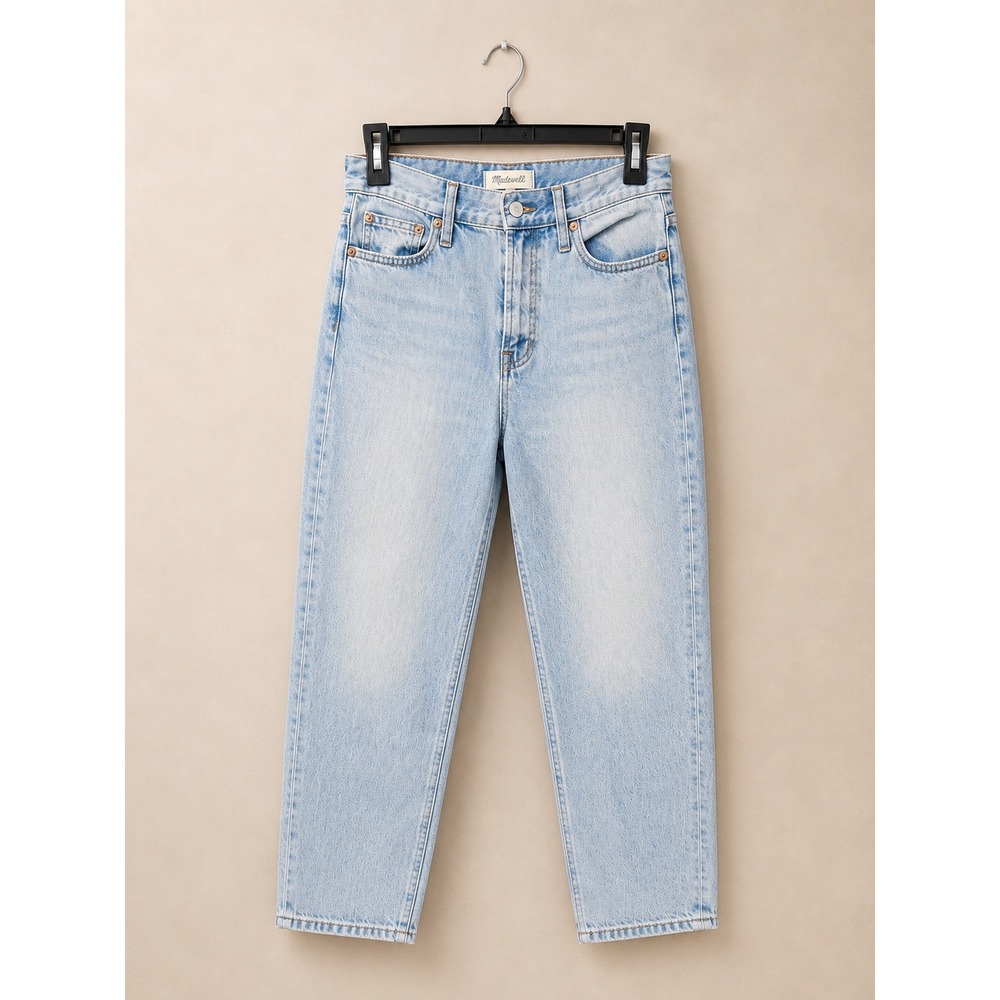 Madewell Women Jeans 25 Light Wash The Perfect Vintage Jean High Rise Tapered